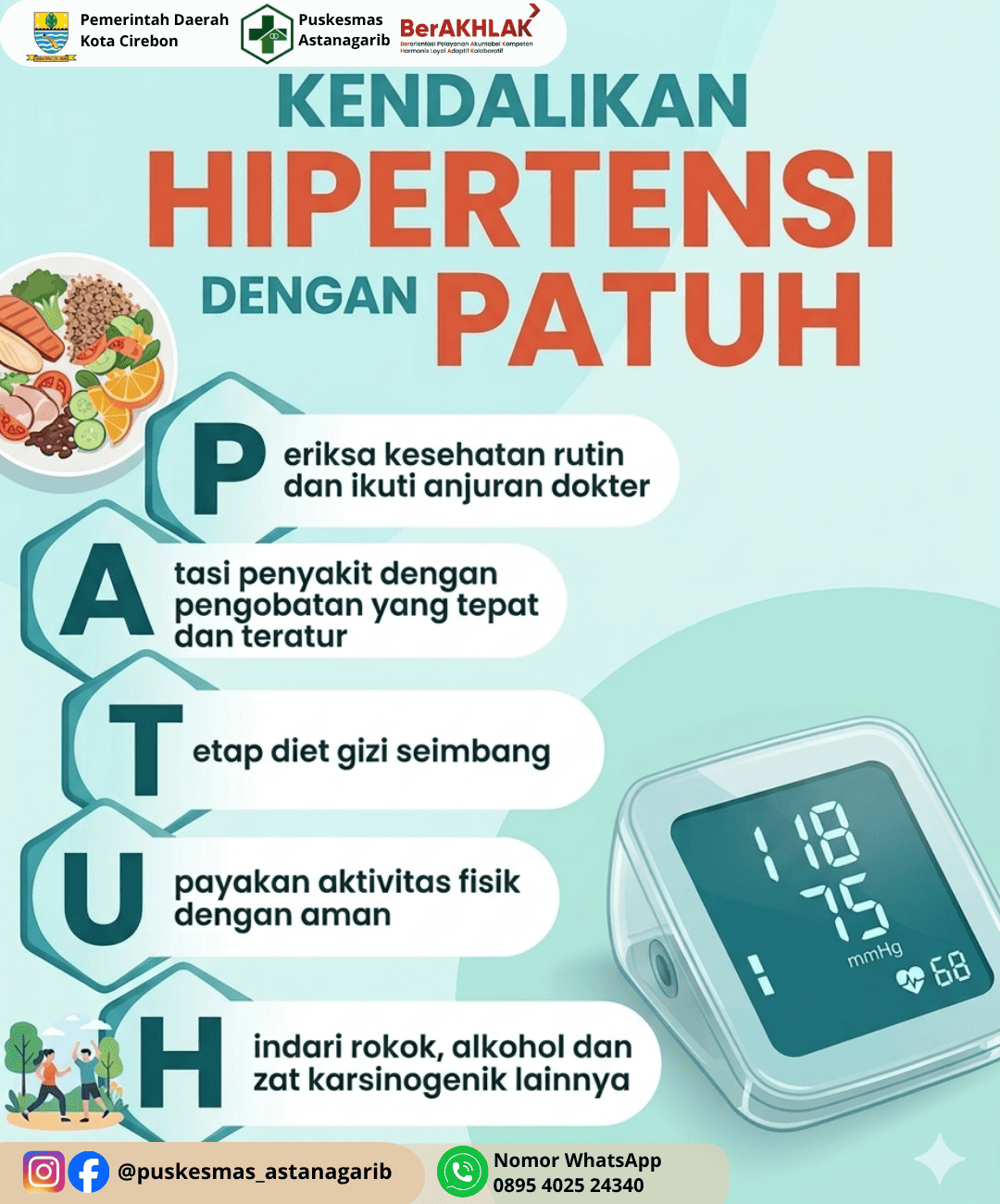 Kendalikan Hipertensi dengan PATUH