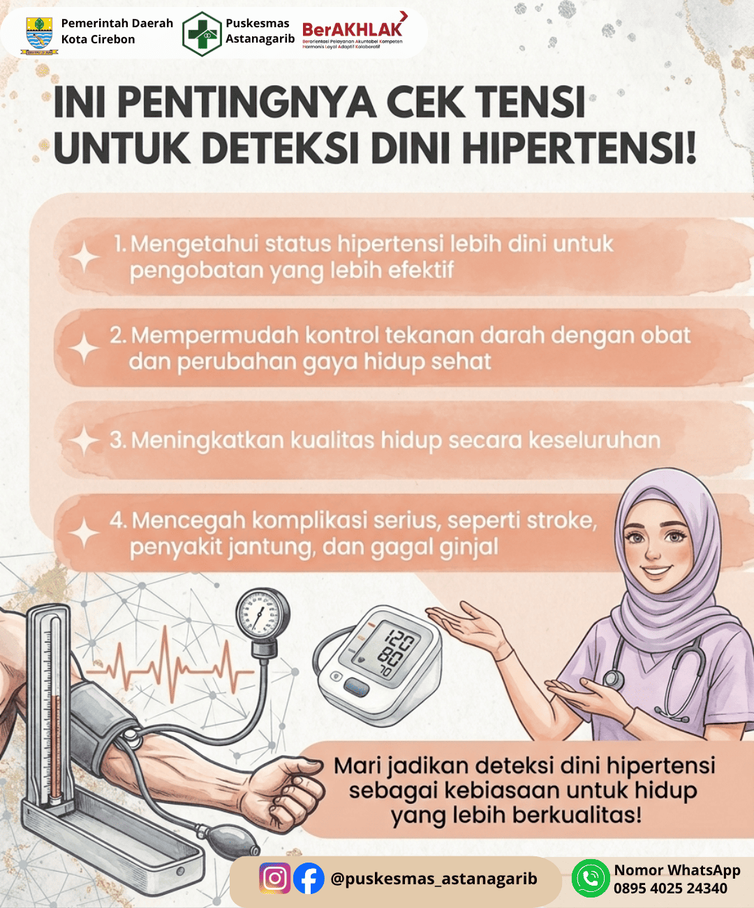 Pentingnya Cek Tensi Untuk Deteksi Dini Hipertensi