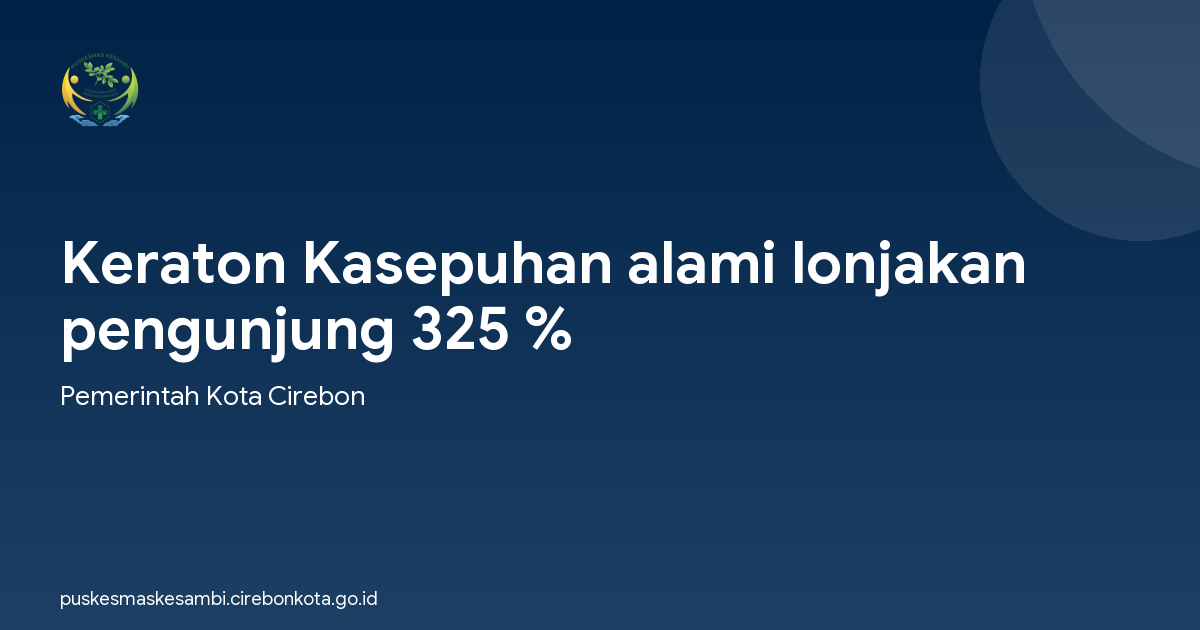 Keraton Kasepuhan alami lonjakan pengunjung 325 %