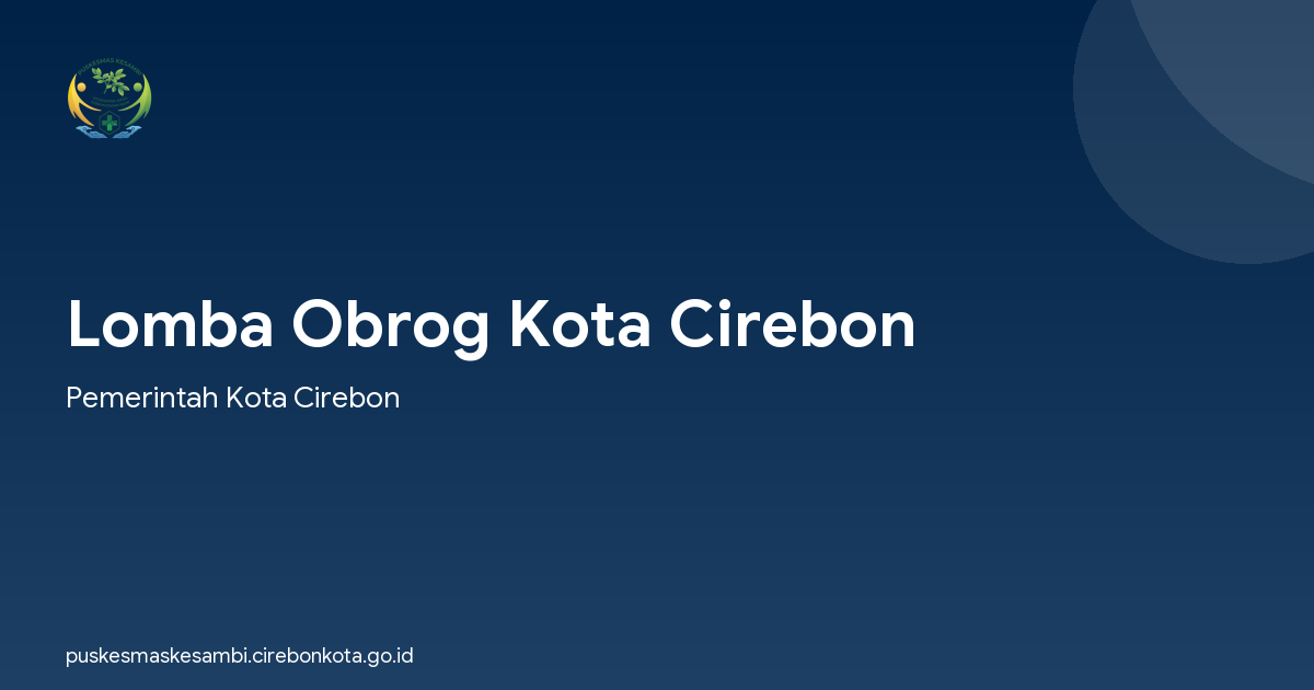 Lomba Obrog Kota Cirebon