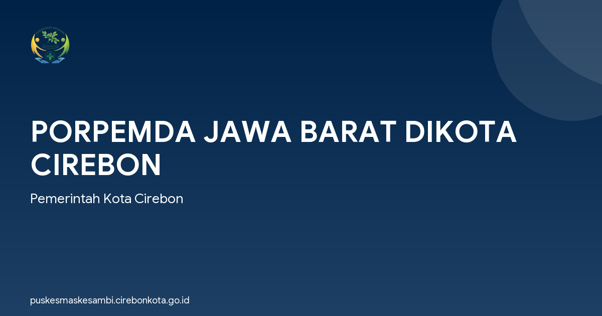 PORPEMDA JAWA BARAT DIKOTA CIREBON