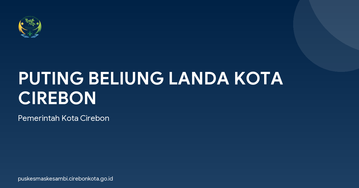 PUTING BELIUNG LANDA KOTA CIREBON
