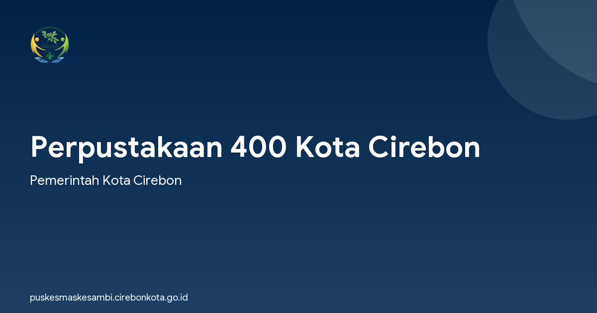Perpustakaan 400 Kota Cirebon