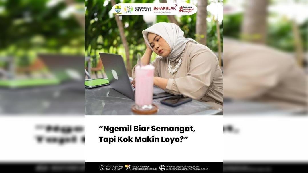 Hindari Loyo Setelah Ngemil