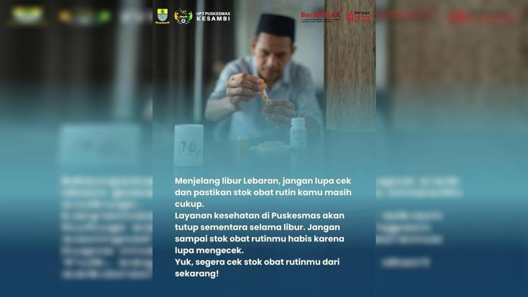 Jangan Sampai Kehabisan! Pentingnya Menyiapkan Stok Obat Rutin Sebelum Libur Lebaran